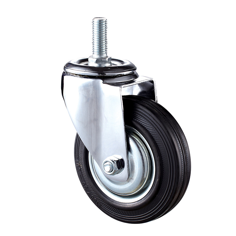 גלגל ריהוט מסתובב עם בלם