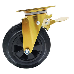 Affaldsbeholder Hjulhjul i massiv gummi 